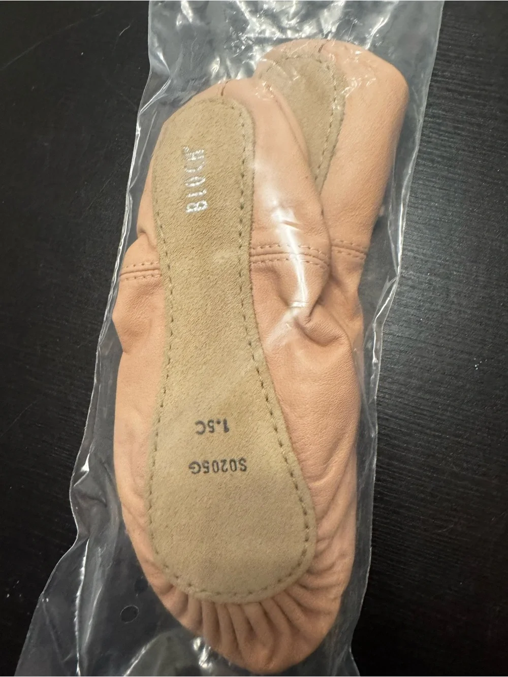 New Bloch ballet shoes size 1.5Y